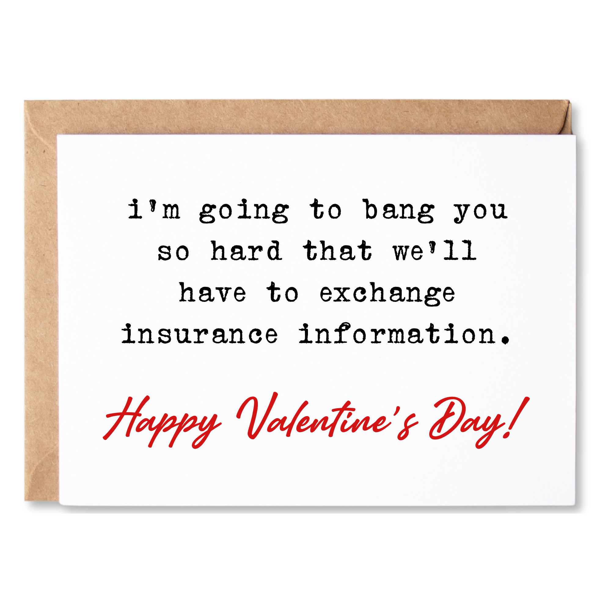 BANG YOU SO HARD VALENTINE'S DAY CARD