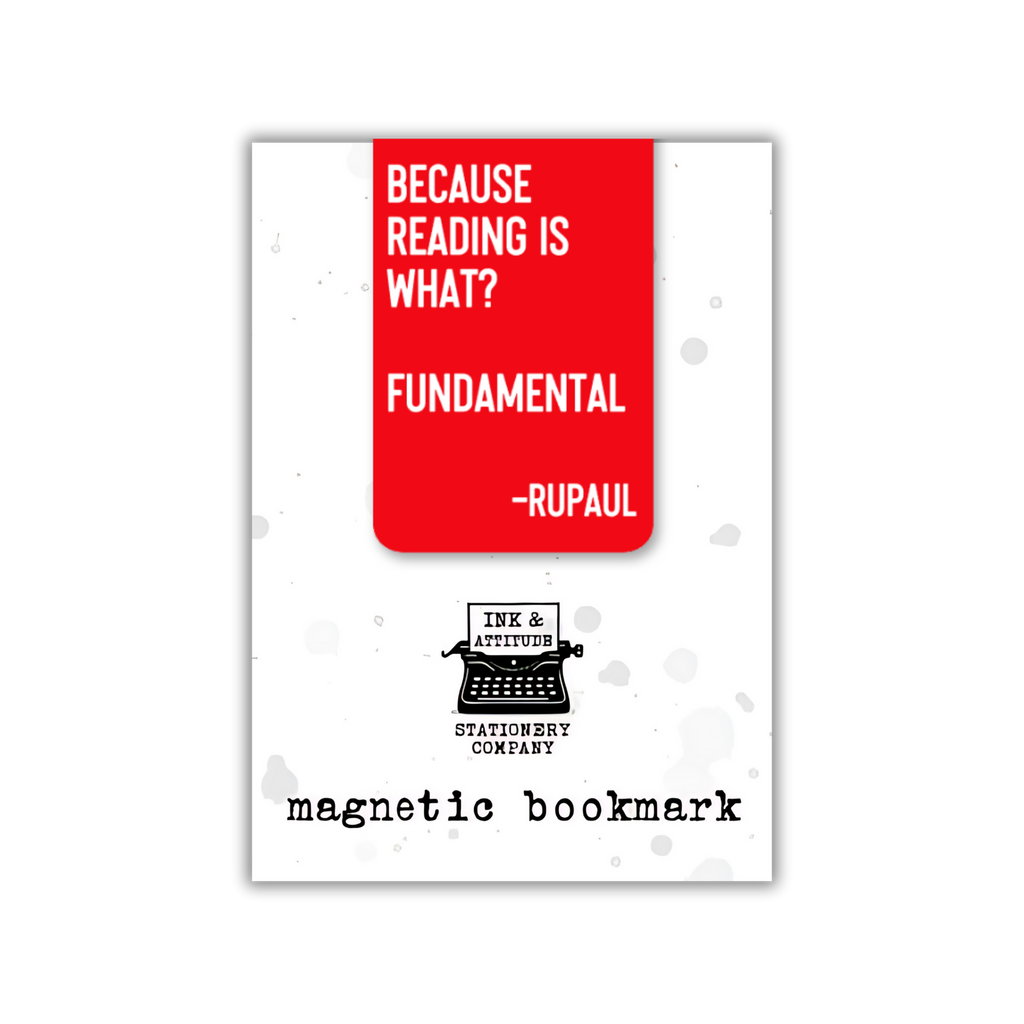 READING IS FUNDAMENTAL MAGNETIC BOOKMARK