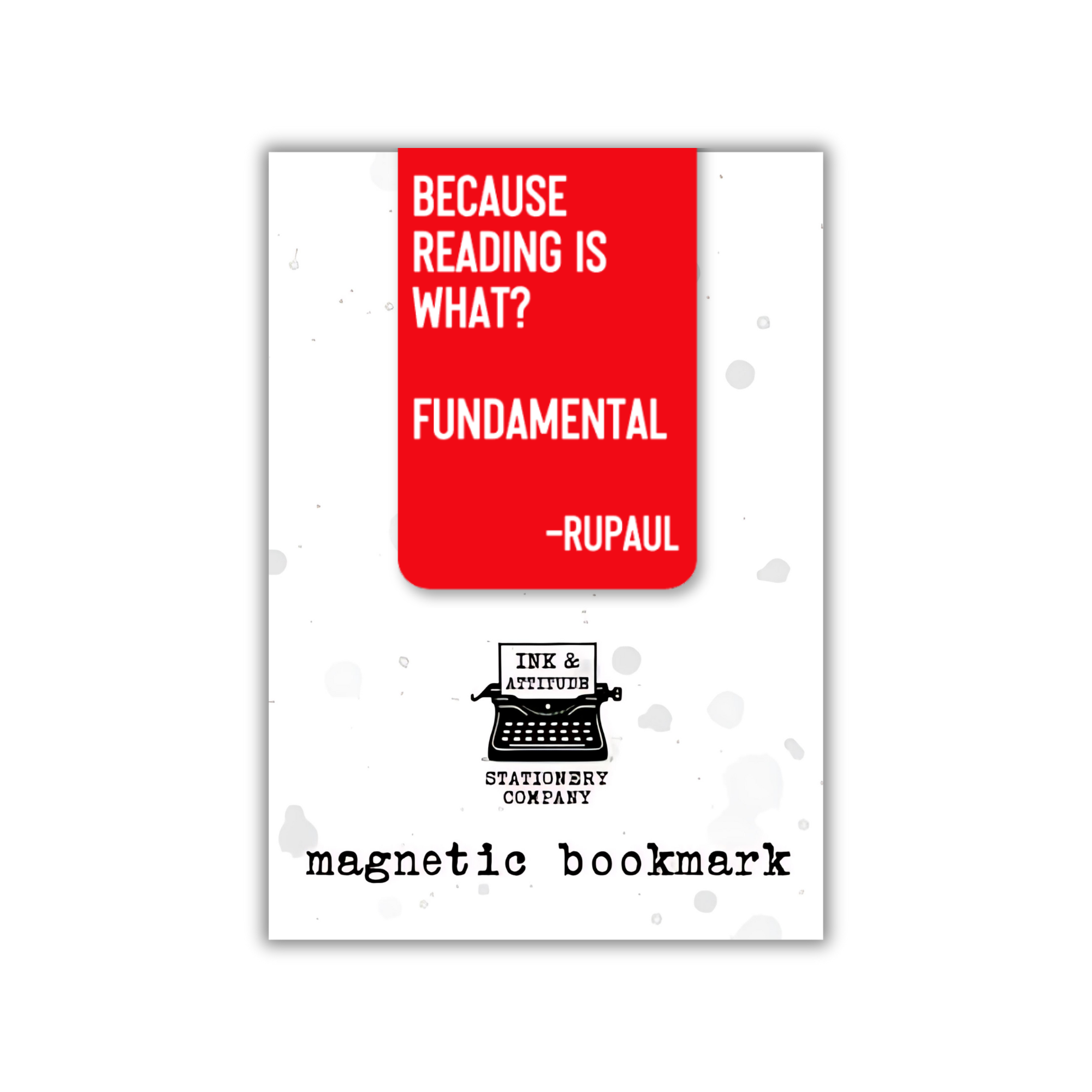 READING IS FUNDAMENTAL MAGNETIC BOOKMARK