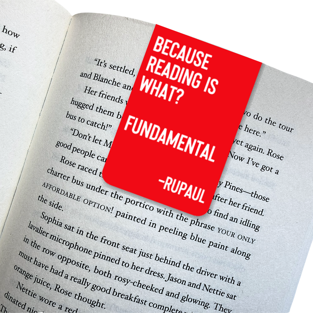 READING IS FUNDAMENTAL MAGNETIC BOOKMARK