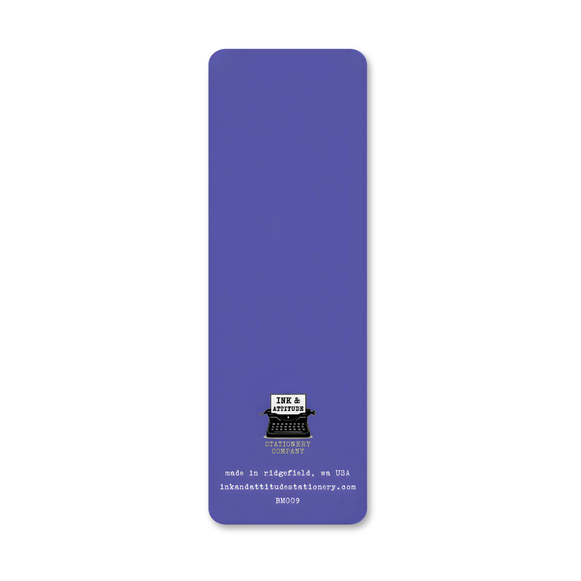 picture of back of the bookmark