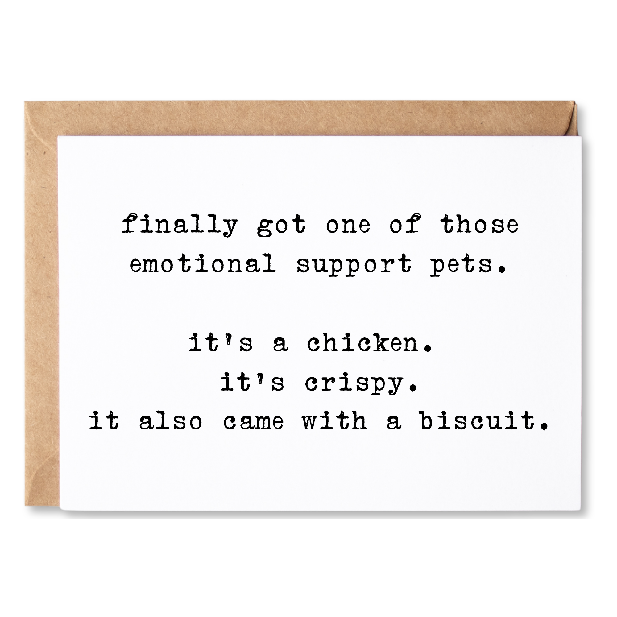 FINALLY GOT AN EMOTIONAL SUPPORT PET ANYTIME CARD