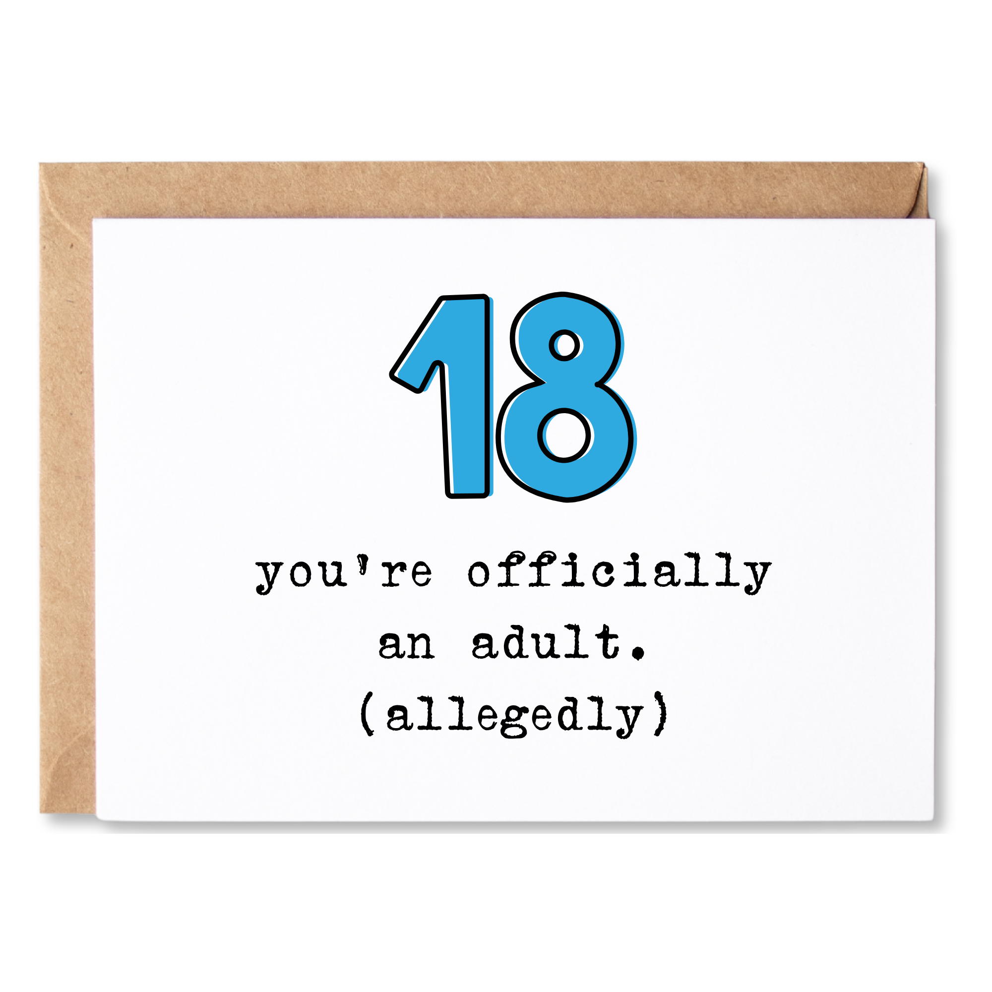 18TH BIRTHDAY CARD