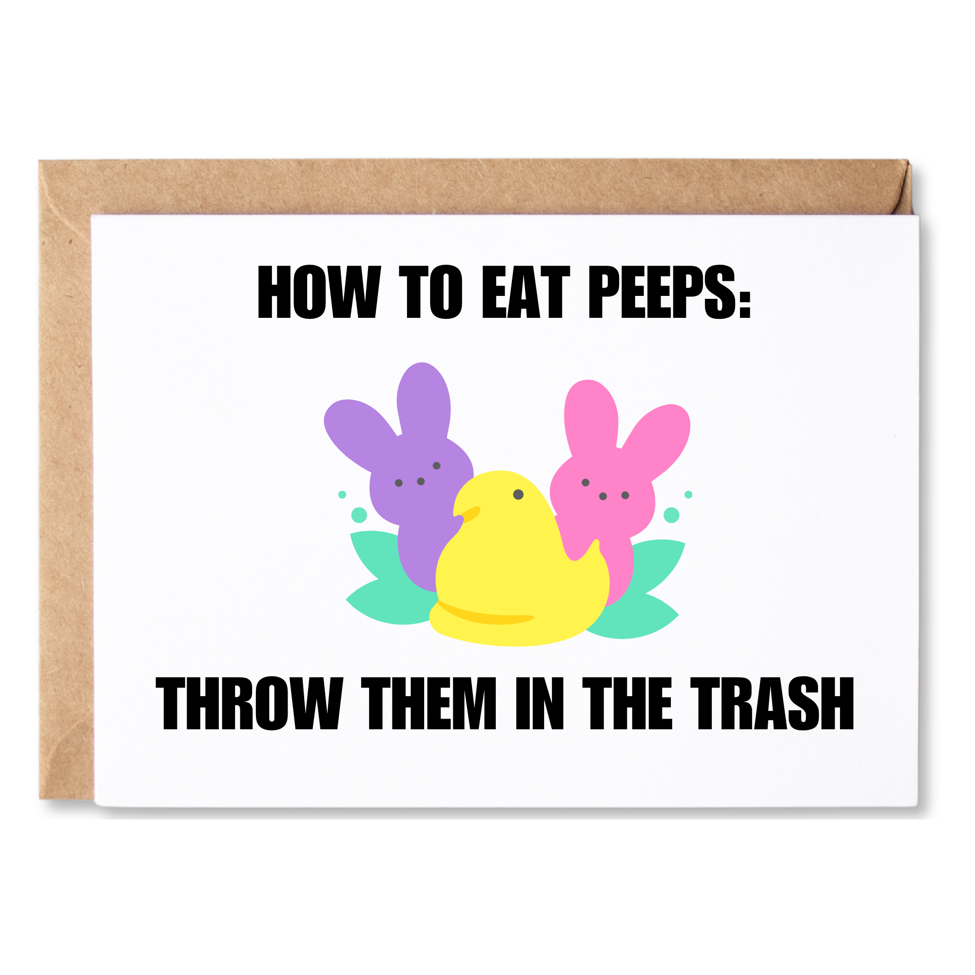 PEEPS EASTER CARD